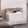 Hanah Home Dotta Blanco y Moca Claro con LED